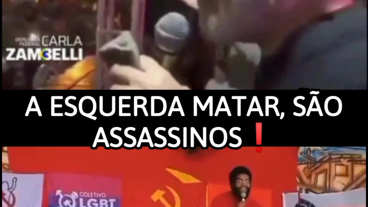 A ESQUERDA MATA, SÃO ASSASSINOS❗