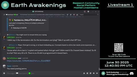 Earth Awakenings - Livestream 1 - #3265