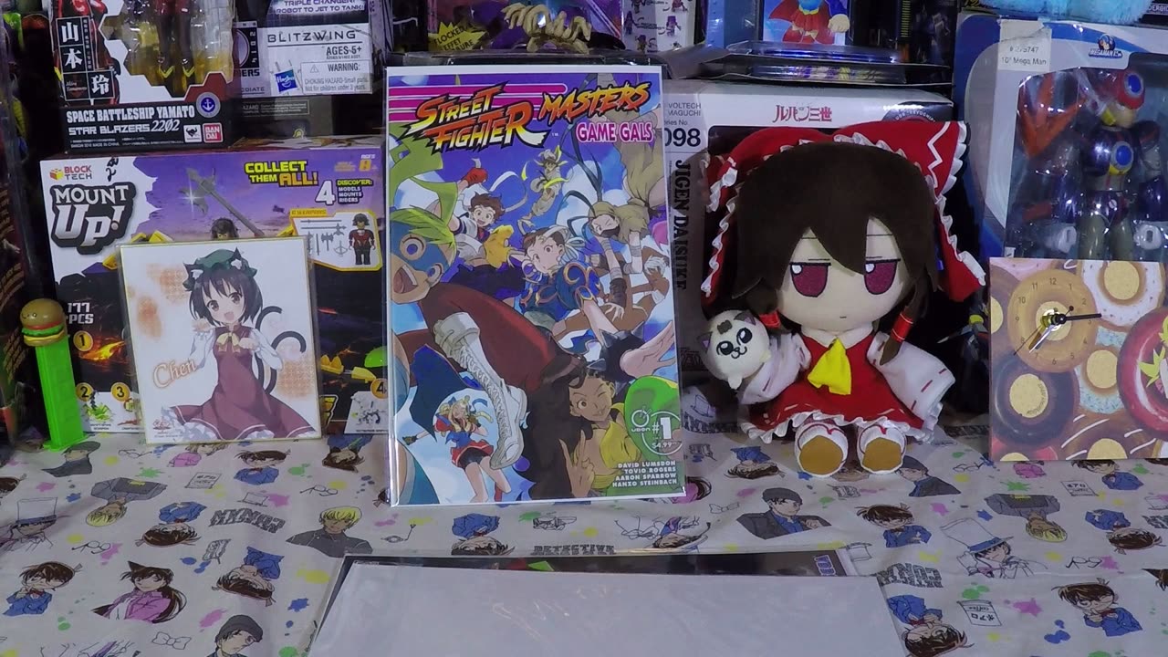 Recent comics releases haul Sonic x DC and Street Fighter Masters Game Gals 4/29/2025