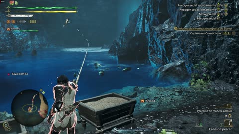 Más pesca subterránea en el Monster Hunter Wilds