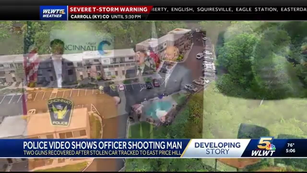 Police share bodycam after officer shoots suspect during chase