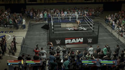 WWE My GM 4 Julius Creed and Brutus Creed VS Luke Gallows and Karl Anderson