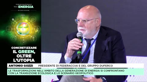 🔴 Intervento del Pres. del gruppo Duferco Antonio Gozzi al Forum Nazionale sull'Energia (07.06.2025)