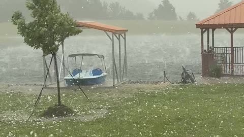 Smithland Kentucky Hail Storm