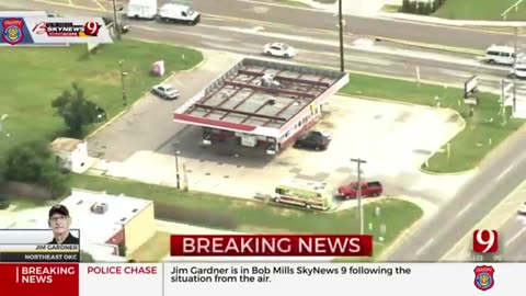 Wild Motorcycle Pursuit In OKC, High speeds and Wrong Way Driving