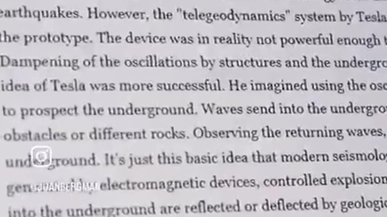⬛️🔺Tesla's Earthquake Machine 🌪️
