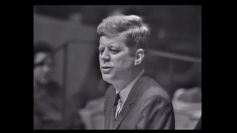 JFK - Weather Control Speech (Clip)