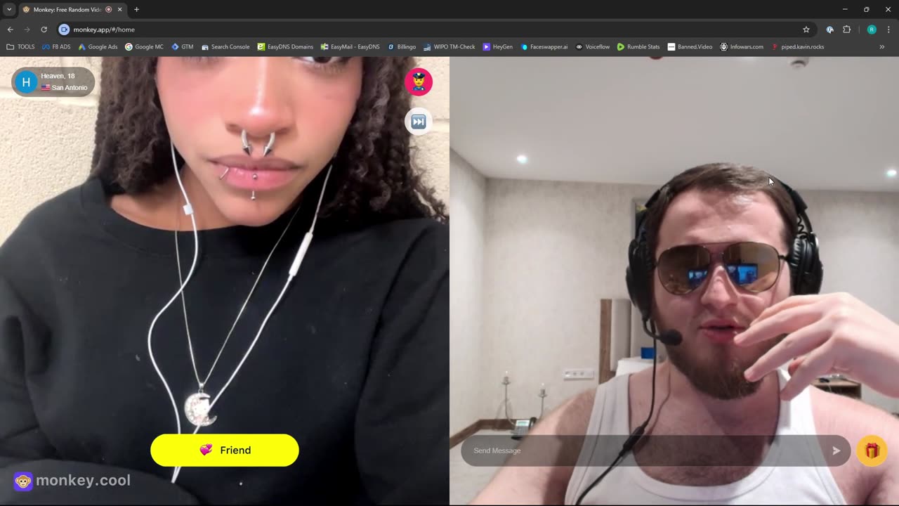 MONKEY APP RIZZING and TROLLING - Borz Noxus Livestream 28.04.2025