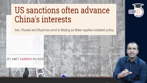 US Foreign Policy of Sanctions – How US sanctions on its enemy nations benefit China