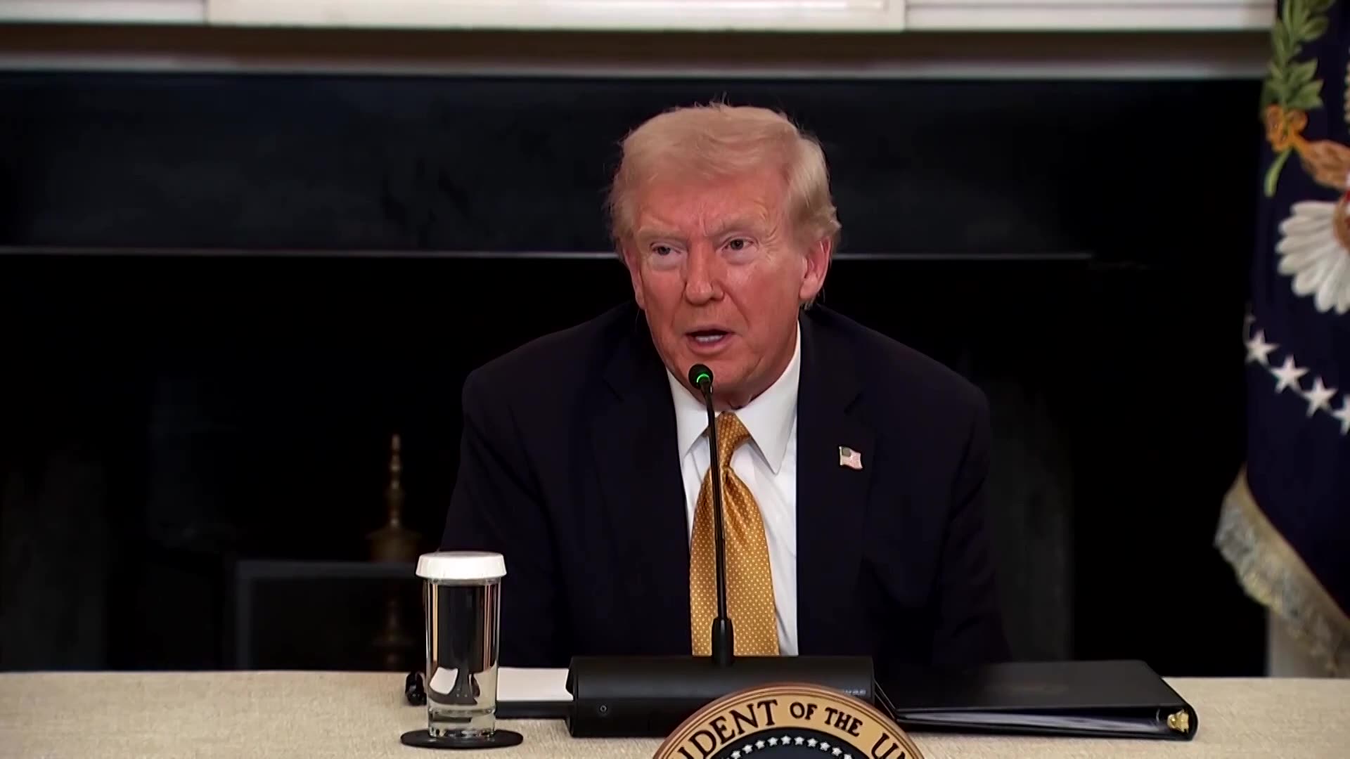 Trump says Israel not going to do anything with the West Bank