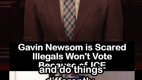 Why Is Gavin Newsom TERRIFIED of ICE at Voting Booths?