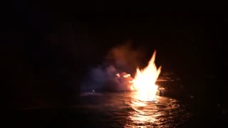 PATRIOTISM INTENSIFIES! U.S. Coast Guard destroys drug boat during ‘Operation Pacific Viper’ 🇺🇸💥