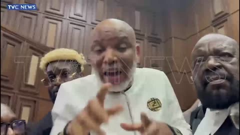 WATCH: You're Biased! Nnamdi Kanu Openly Tells Justice Binta Nyako In Court