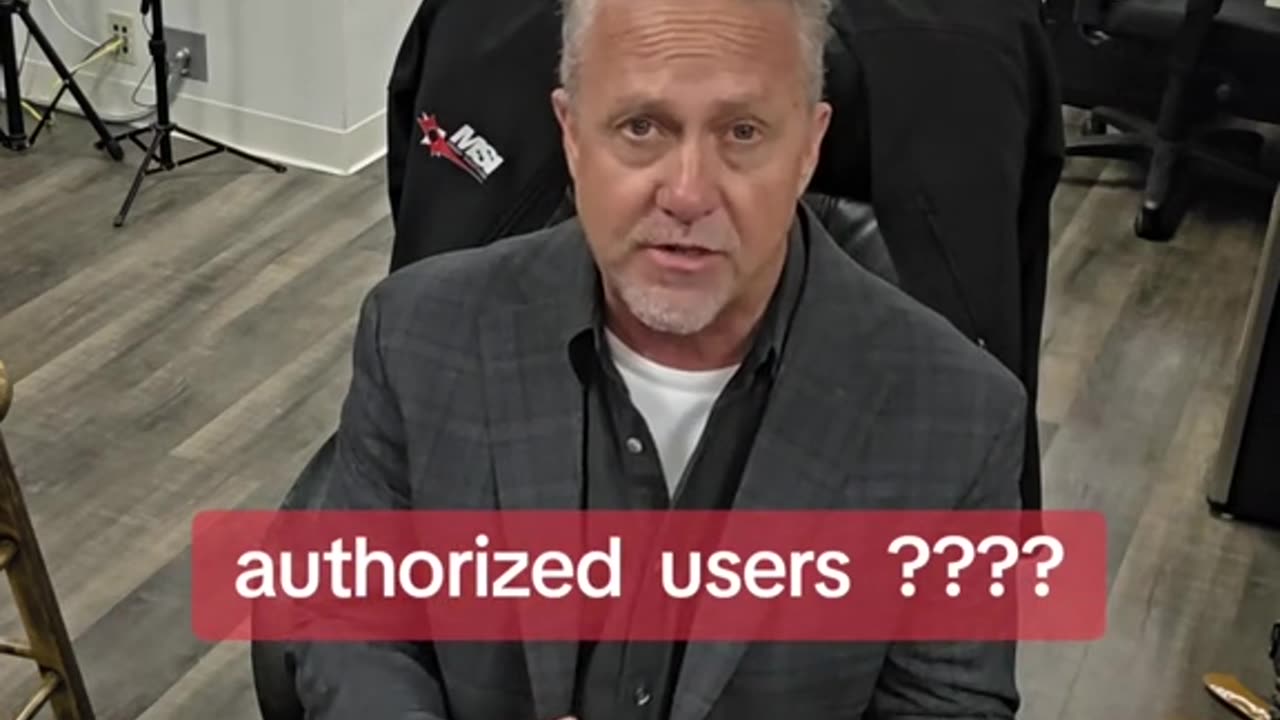 authorized user