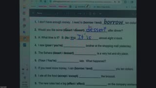 11.17.25 Common Mistakes in English - Errores comunes en inglés