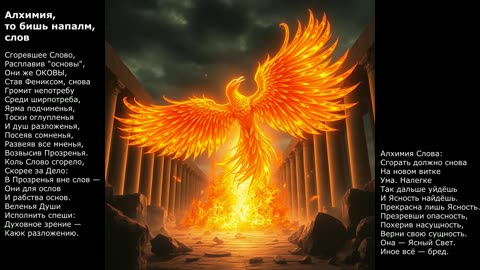 Алхимия, то бишь напалм, слов