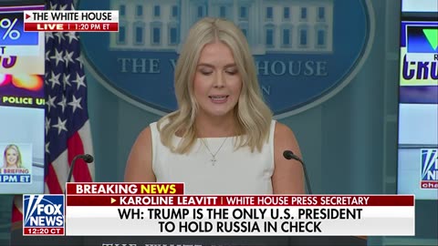 Trump is the only president this century who has 'held Russia in check'