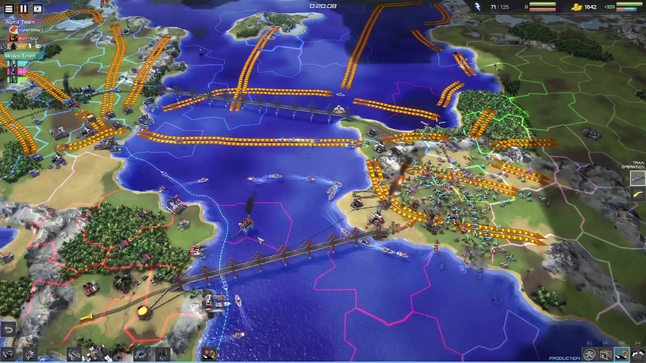 WAR TRAINS Update! - Multiplayer - Line War!