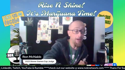 Rise ‘N Shine! It's Marijuana Time! Wake ‘N Bake Show - Ep 222 June 16, 2025