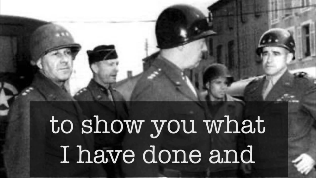 Apr 4, 2025 Gen. Patton quotation of the day: To Devers #ww2 #war #leadership #aerosmith