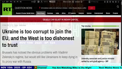 Mike in the Night E624-Next weeks News Today, Call ins, Headlines