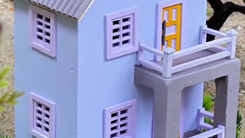 Tiny Miniature House DIY ASMR