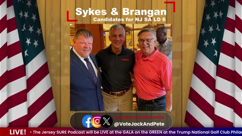 APN - Jersey Sure Podcast Special - LIVE at the Trump National Golf Club Philadelphia