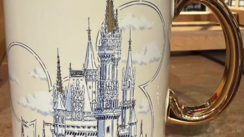 Walt Disney World Castle Ceramic Mug #shorts