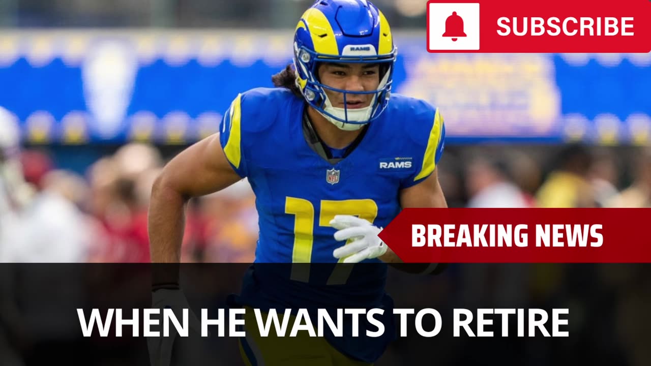 Puka Nacua Reveals When He Wants To Retire