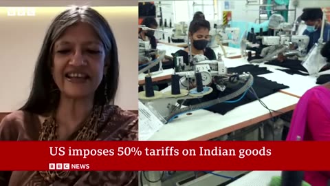 US President Trump's 50% tariff on India kicks in