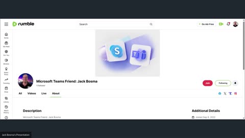 Microsoft Teams Friend: Jack Bosma