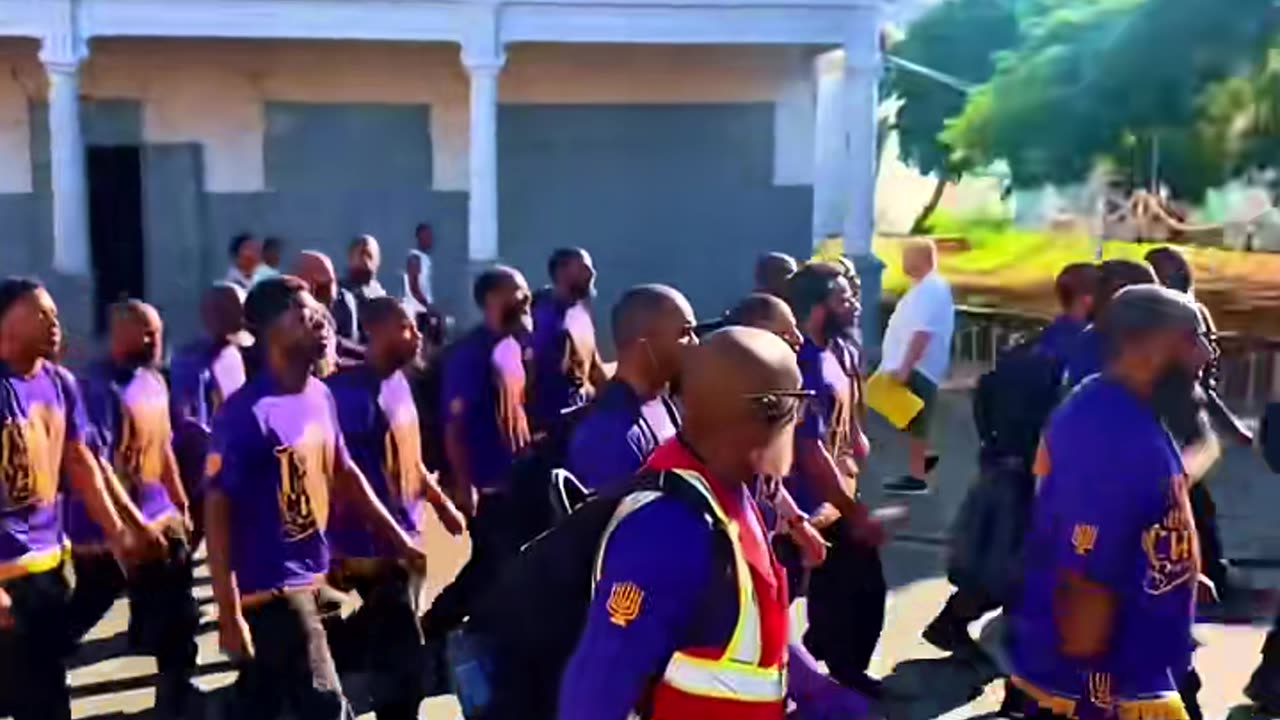 The police asked us to March in crime ridden areas!