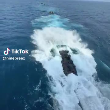 Ocean launch (via:@ninebreez)