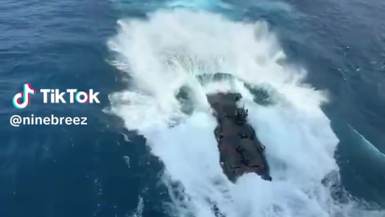 Ocean launch (via:@ninebreez)