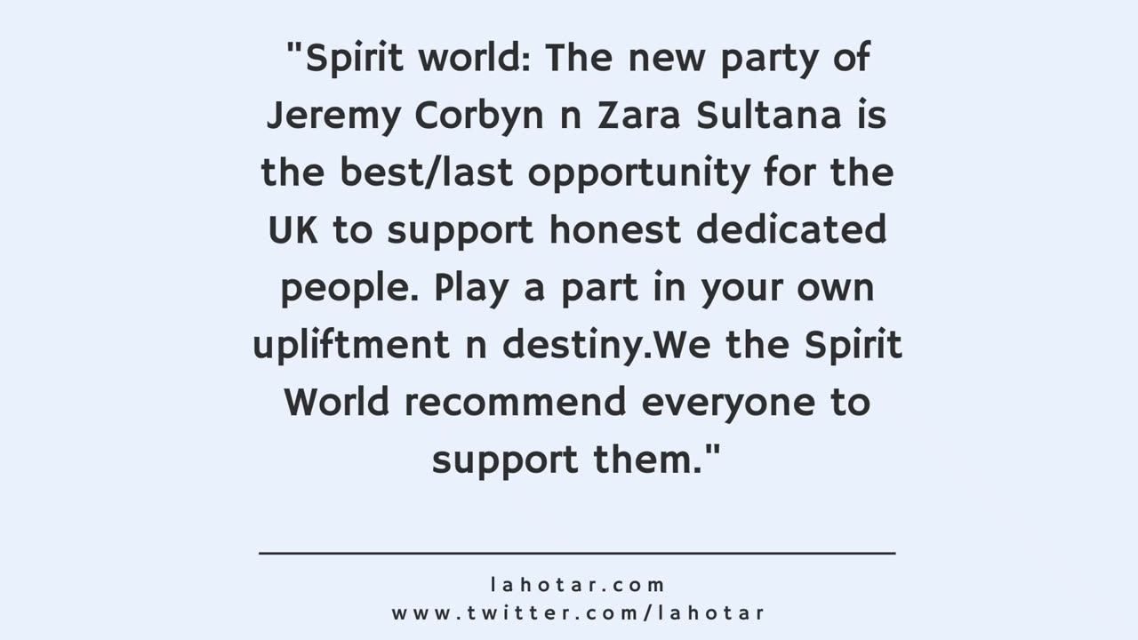 Lahotar Quote - 26 July 2025