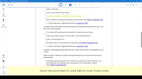 Kamala Harris Deceives Donors As She Strikes Secret Deal with DNC