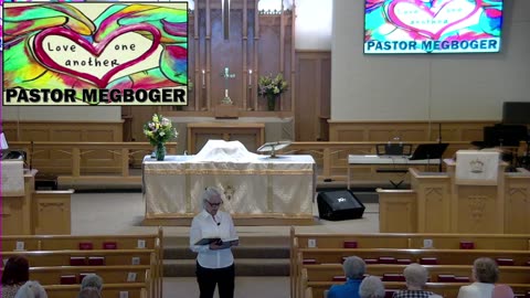 May 18, 2025, Fifth Sunday of Easter. Pastor Meg Boger "Love One Another as We are Loved" John 13:31-35