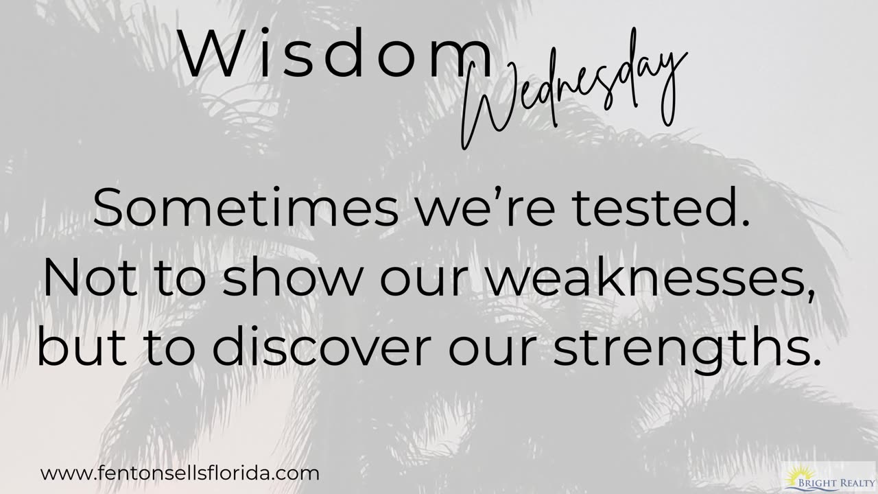 🌿 Wisdom Wednesday 🌿
