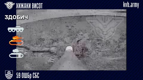 Soldiers of the 1st Battalion of the 59th SBS Brigade repelling a Russian mechanized assault.