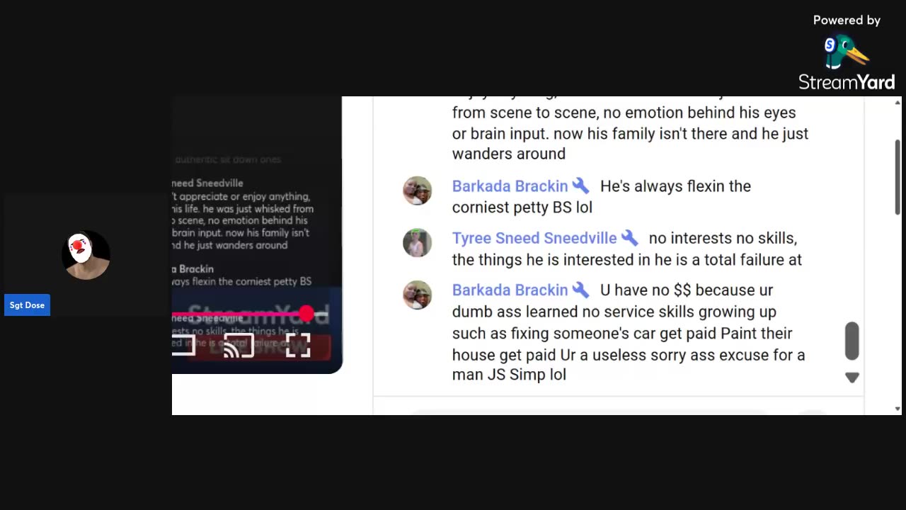 TUBE NAM WAR BARKADA BRACKIN IS SMOKING METH AGAIN THE TYREE SNEED HATE MOB COMMUNITY ARE GOOF FAGS