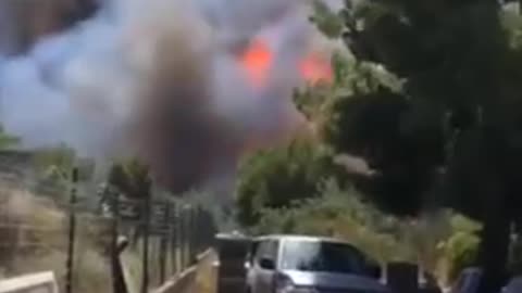 Massive fire rages near Marseille in France