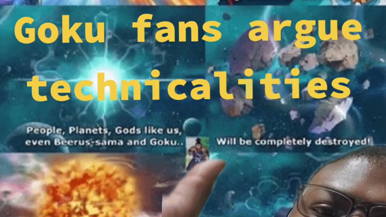 goku fans argue technicalities