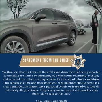 San Jose Police just announced they have ARRESTED the man who went viral for