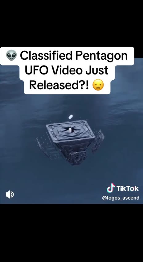 Classified Pentagon UFO video just released?!