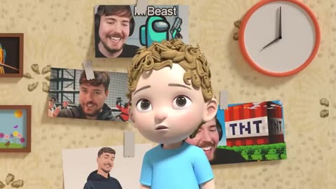 Don't watch Mr Beast | Nursery Rhyme