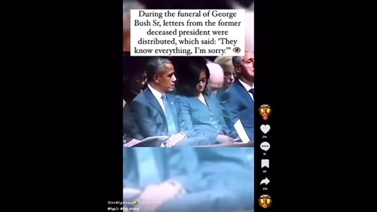 "They know everything, I'm Sorry" ..