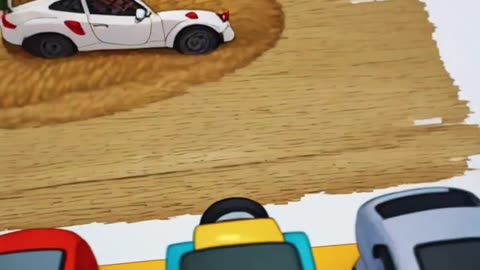 Hotwheels trying to escape...