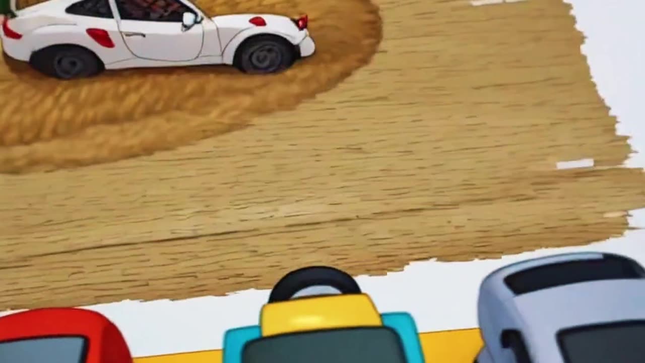 Hotwheels trying to escape...