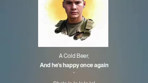 A Cold Beer Or His Country?