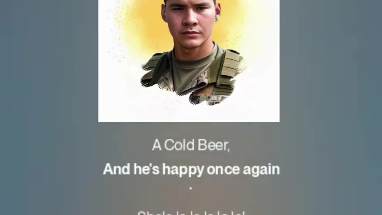 A Cold Beer Or His Country?